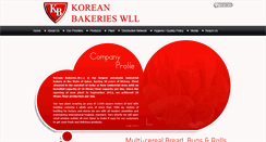 Desktop Screenshot of koreanbakeriesqatar.com